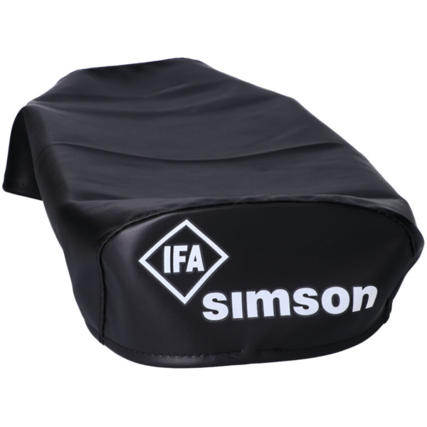 Sitzbankbezug Sitzbezug glatt schwarz für Simson S50, S51, Schwalbe KR51/1, KR51/2, Sperber SR4-3, Habicht SR4-4 40880