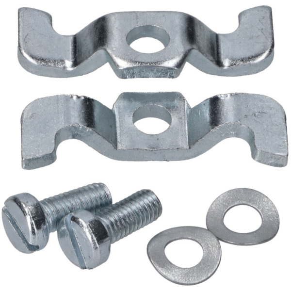 Befestigungsset Kralle Grundplatte 6-teilig für Simson S50, S51, S53, S70, S83, SR50, SR80, KR50, KR51/2, M531, M541, M741 41480 passend für Simson KR50 Schwalbe KRO 50  , 