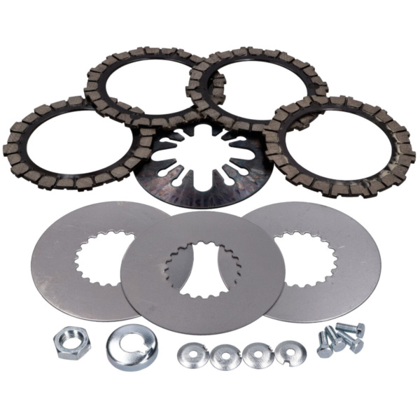 Lamellen Reibscheiben Kupplungsteile Set 18-teilig verstärkte 1,6mm Tellerfeder für Simson S51, S53, S70, S83, SR50, SR80, KR51/