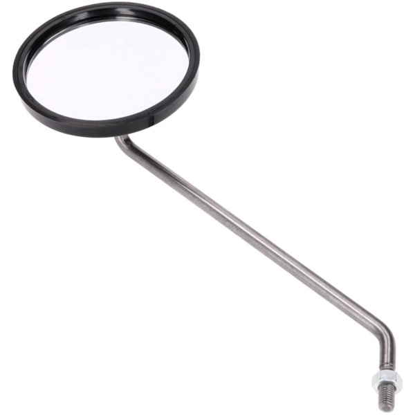 mirror left retro-style round shape 90mm, M8 thread for Simson S50, S51, S70, SR50, SR80, KR51/2 KR50 Schwalbe 41872