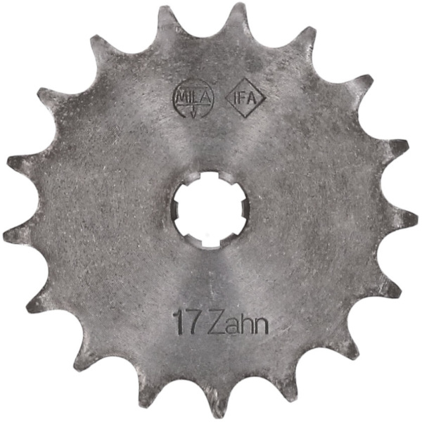 sprocket 17 tooth old type for Simson S50, SR4-1, SR4-2, SR4-3, SR4-4, KR51/1 Schwalbe, Star, Sperber, Spatz, Habicht 41874