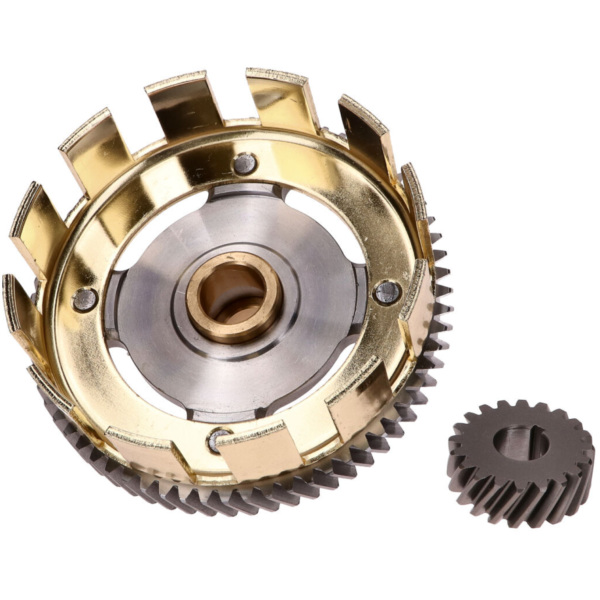 Primärtrieb Tuning Kupplungskorb erleichtert Stufe 1 mit Antriebsritzel 65/20 für Simson S51, S53, S70, S83, SR50, SR80, KR51/2 