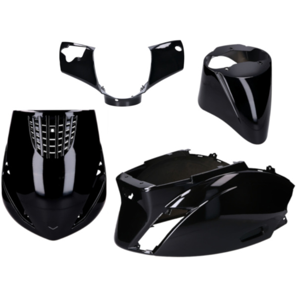 fairing kit glossy black for Piaggio Zip 2 AC 2000- 42522 fitting for Piaggio Zip  100 M25200 2007, 5,7 PS, 4,2 kw