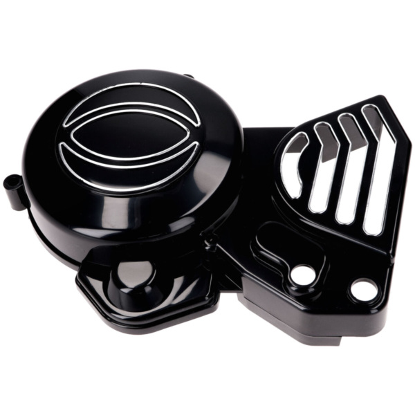 alternator cover / engine ignition cover TUNR black for Derbi EBE, EBS 42605 fitting for Derbi Senda R 50 SENDA H 1997, 