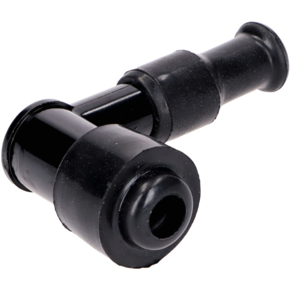Zündkerzenstecker 90° 1kOhm, schwarz 42715