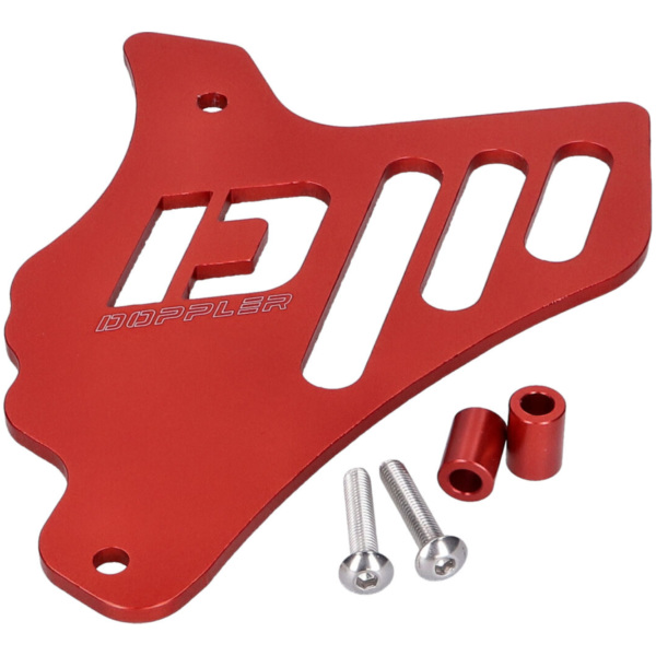 front sprocket cover Doppler red for Minarelli AM, Generic, KSR-Moto, Keeway, Motobi, Ride 42857-RE