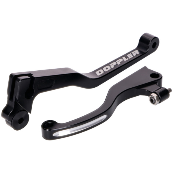 brake and clutch lever set Doppler CNC black for Derbi Senda DRD Pro 42875-BK