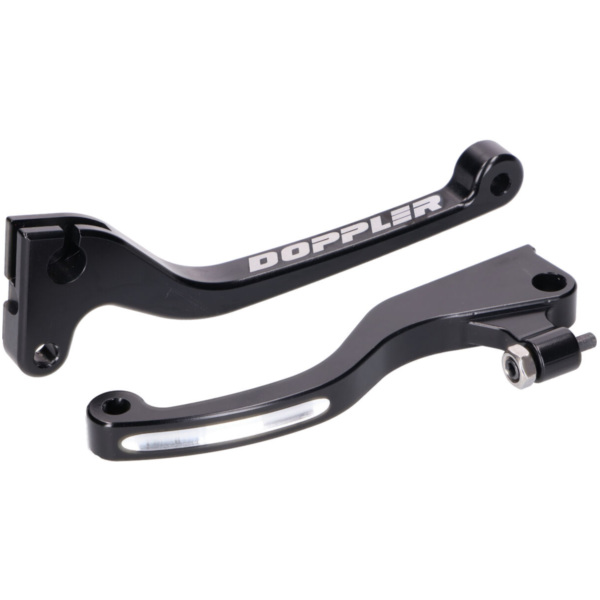 brake and clutch lever set Doppler CNC black for Rieju MRT, Marathon -17 (w/ J.Juan brake) 42879-BK