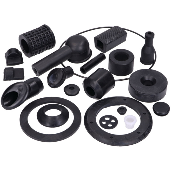 small part kit rubber, black for Vespa GL, Sprint 150 43379