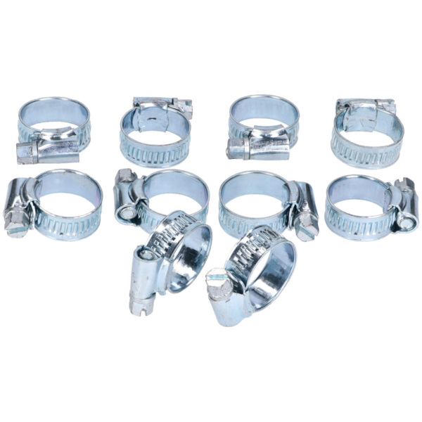 Schlauchschellen Satz 12-20mm 10-teilig 43530