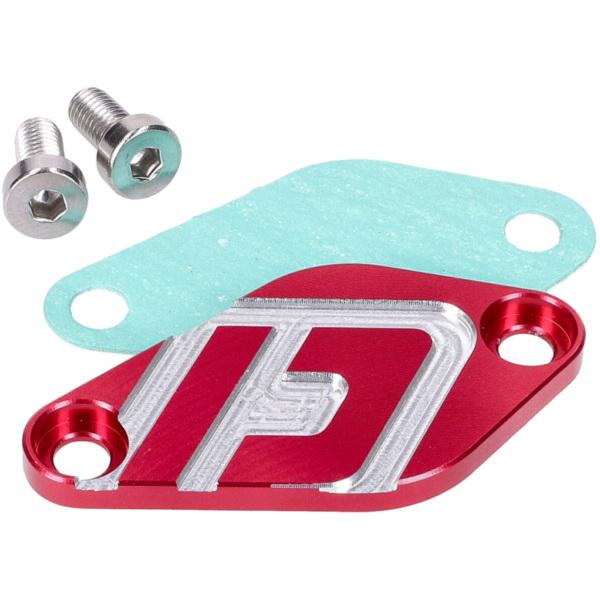 oil pump cover Doppler V2 red for Minarelli AM6, Derbi EBE, EBS, D50B 44592-RE fitting for Derbi Senda R 50 SENDA H 1997, 