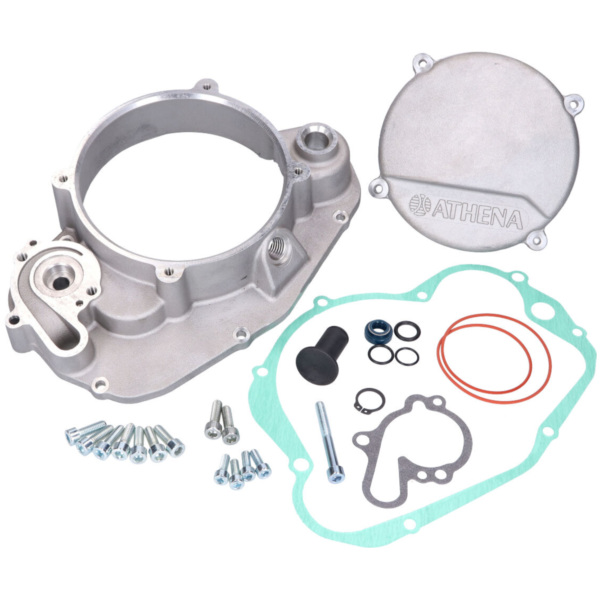 clutch cover Athena Racing 2-piece for Minarelli AM6 w/ kick starter 44803
