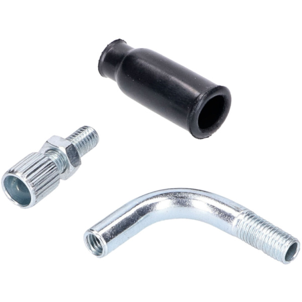 throttle cable elbow adapter 90° for Dellorto PHVA carburetor 12-17.5mm 48759