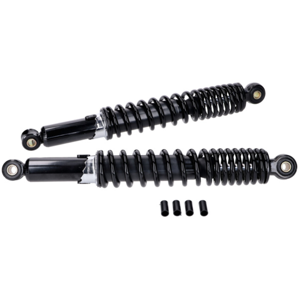 Stoßdämpfer Satz hinten 360mm schwarz 49302