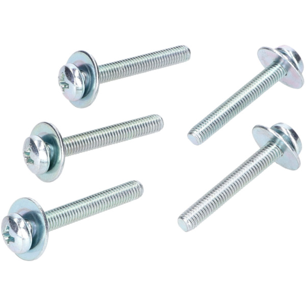 Schrauben M5x35 5 Stück inkl. Scheiben im Set für Kupplungsfeder für Derbi D50B0, EBE, EBS 49436