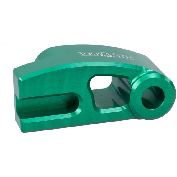 Distanzstück Venandi CNC, Anschlag Bremse hinten, grün für Simson 49700