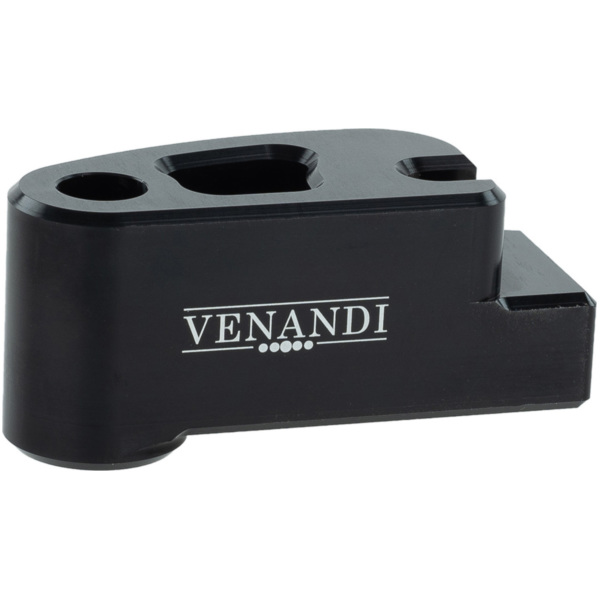 Distanzstück Venandi CNC, Anschlag Bremse hinten, schwarz für Simson 49702