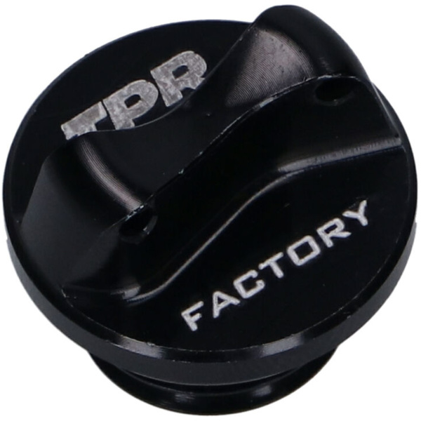 oil filler plug CNC TPR Factory black M16 w/ sealing ring for Minarelli AM3, AM4, AM5, AM6 49735
