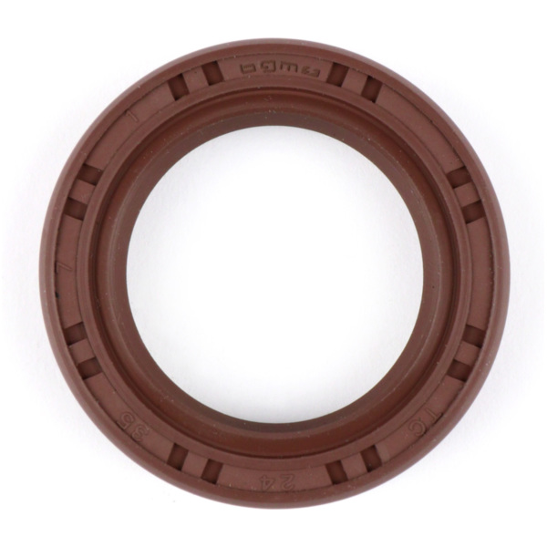 Oil seal (with dust lip) 24x35x7mm -BGM PRO FKM/ (E10/etahnol resistant)- used for crankshaft Piaggio 125-180 cc 2-stroke (SKR,  fitting for Gilera Runner Soul Modelle 125 M46301 2012, 15 PS, 11 kw