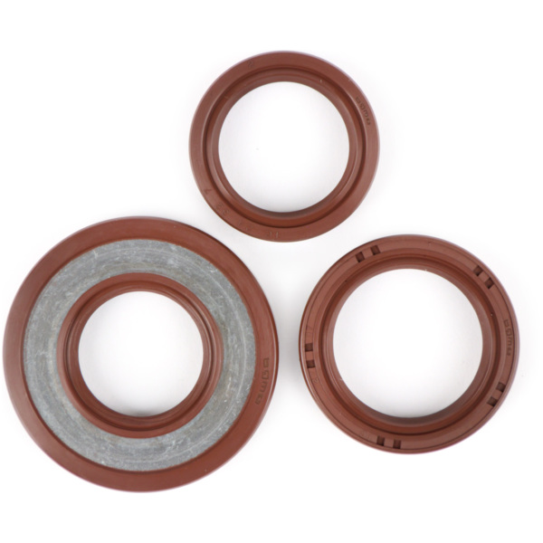 Oil seal set engine -BGM PRO, FKM/Viton® (E10/etahnol resistant)- for: Vespa Sma 0662 passend für Vespa V  50 V5SA1T 1977, 2,5 PS, 1,8 kw