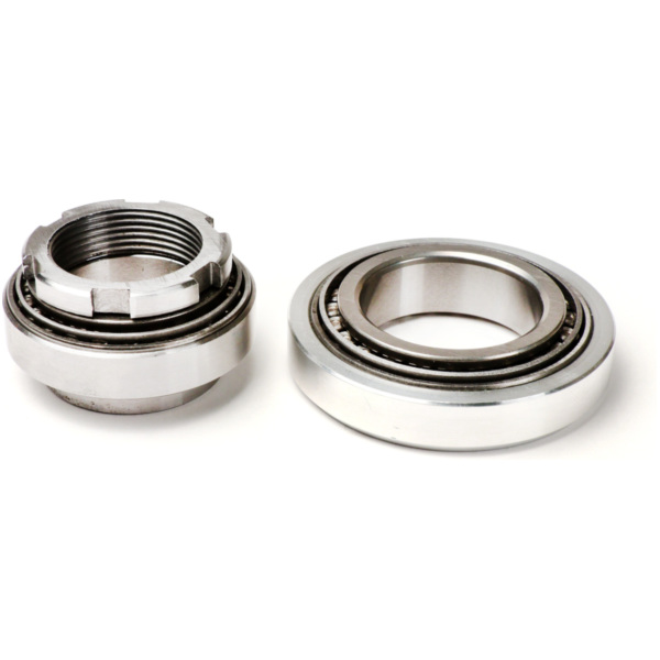 Steering set -BGM PRO, tapered roller bearing- Piaggio, Gilera, Vespa - upper + lower complete set (4 parts) - Vespa V50, 50N, P