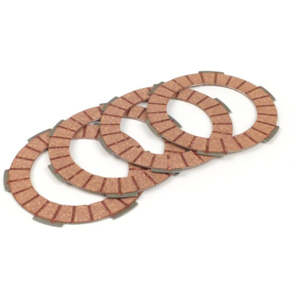 Clutch friction plate set -BGM PRO Superstrong Racing Red for: Vespa Smallframe 0741 passend für Vespa V  50 V5SA1T 1977, 2,5 PS, 1,8 kw