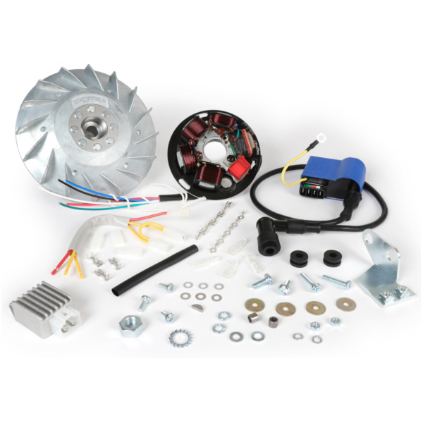 Ignition -BGM PRO 12V Touring - Conversion to electronic ignition - Vespa P125X/P200 (1977-1983, models with indicators, voltage