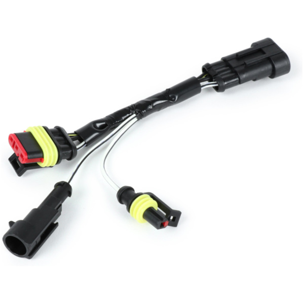 Wire adapter kit for rear indicator conversion -BGM PRO- Vespa GTS125-300 HPE (2019-) - to mount Moto Nostra LED indicators with