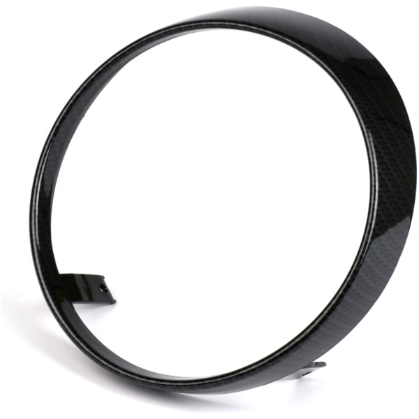 Headlight rim -MOTO NOSTRA- for: Vespa GTS Notte, GTV i.e. Sei Giorni 300 (ZAPMA 0880