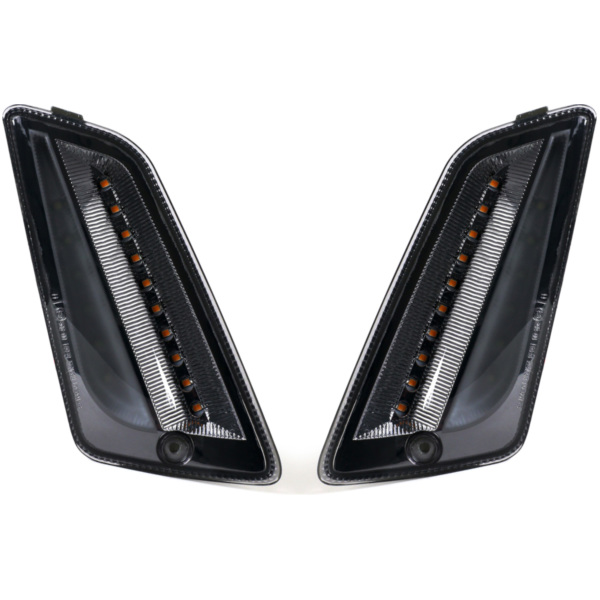 Pair of front indicators -MOTO NOSTRA (-2014) dynamic LED sequential light, day