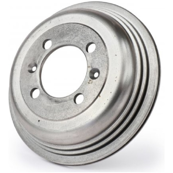 Brake drum, rear -BGM PRO cast iron- for: Vespa Wideframe V1-15, V30-33, VU, VM