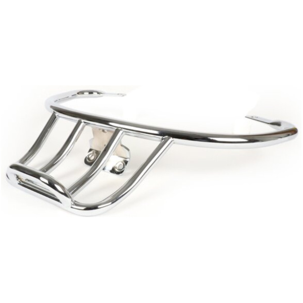 Rear rack -MOTO NOSTRA, with grab handle- LX50, LX125, LX150, Vespa LXV50, LXV125, Vespa S50, S125, S150 - chrome 50789