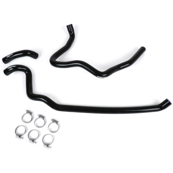 Coolant hose set -BGM PRO silicone 180°C- Vespa GT 125-200, Vespa GTL 125-200, Vespa GTS 125-300, Vespa GTV 125-250 - black 5079