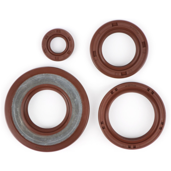 Oil seal set engine -BGM PRO, FKM/Viton® (E10/etahnol resistant)- Vespa Smallframe 20mm - PK50 XL, PK50 XL2, PK125 XL, HP3/HP4/F fitting for Vespa PK  50 V5X3T 1994, 2,7 PS, 2 kw