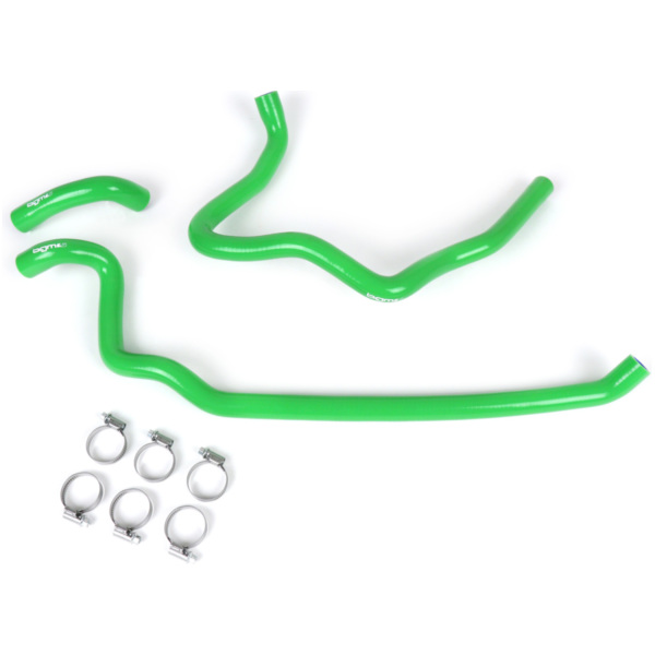 Coolant hose set -BGM PRO silicone 180°C- Vespa GT 125-200, Vespa GTL 125-200, Vespa GTS 125-300, Vespa GTV 125-250 - green 5083