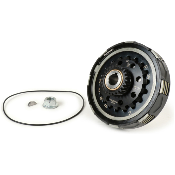 Clutch -BGM Pro Superstrong 2.0 CR80 Ultralube, type Cosa2/FL - for primary gear 64/65 tooth - Vespa PX200, Rally200 - 24 tooth 