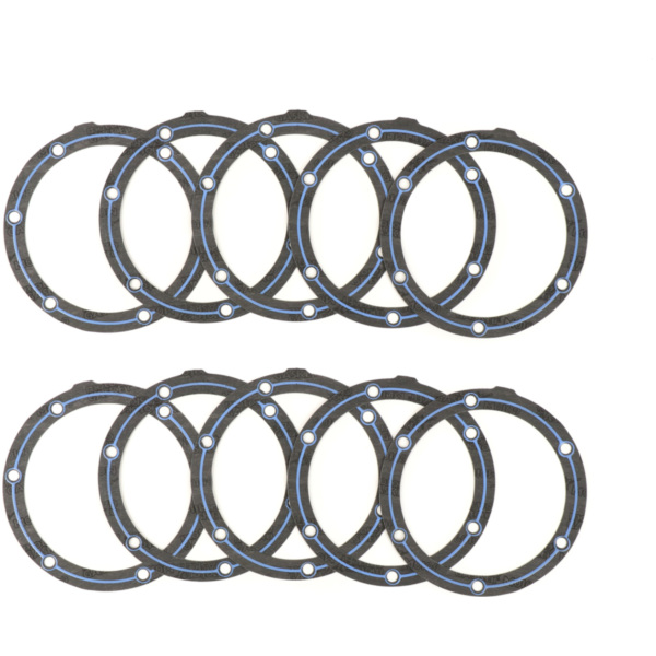 Gasket set crankcase/maghouse -BGM PRO -BGM PRO silicone- Lambretta LI. LIS, SX, TV (series 2-3), DL/GP 125-200 - 10 pcs 50919