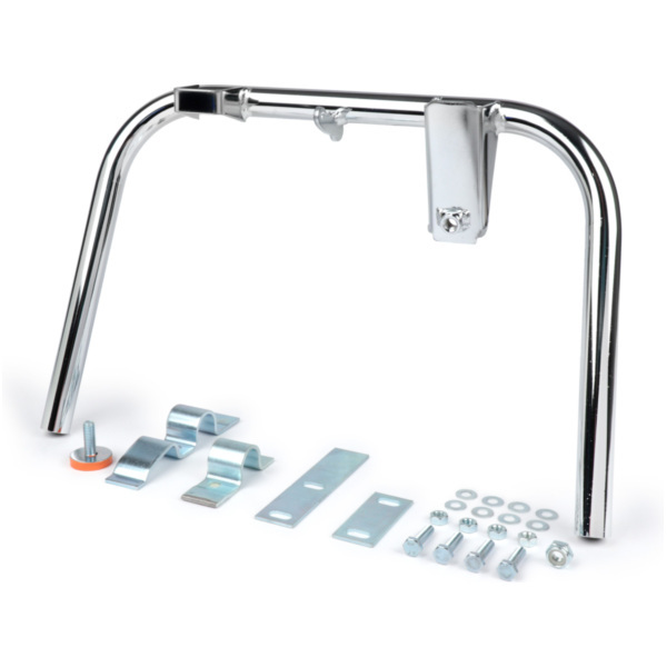 main stand BGM PRO Soft Stop V2 System Chrome for Vespa Smallframe 72-, V50, 90, PV125, ET3 51042