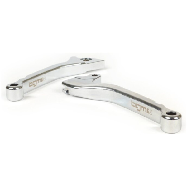 Pair of brake levers -BGM PRO Sport, short (130mm)- for: Vespa LX, LXV, S, Prima