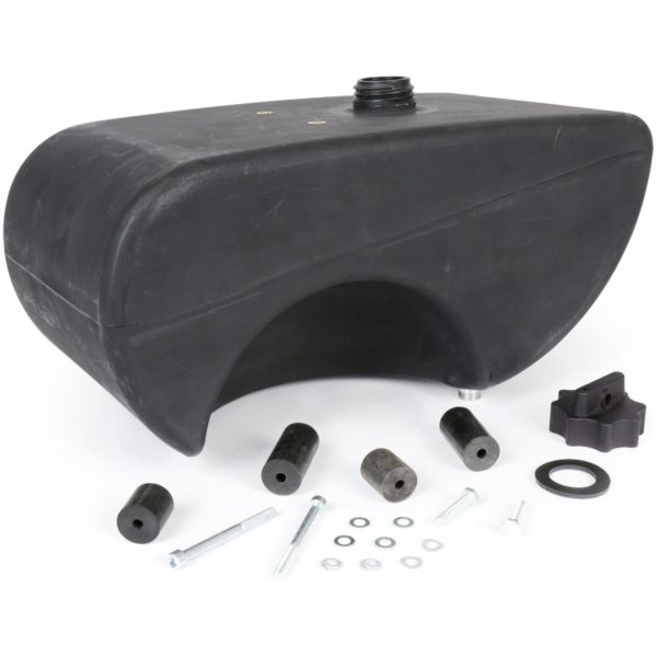 Fuel tank -BGM PRO, Lifetime XXL (12 l) TS1 + Standard- Lambretta LI, LIS, SX, TV (series 2-3), DL, GP - HDPE 51176