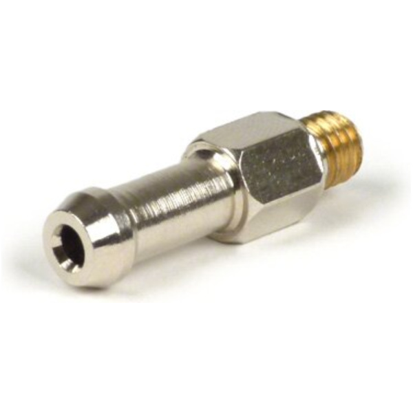 Vacuum connection -UNIVERSAL- M6 (WS=8, with O-Ring, Ø inner = 3,5mm, Ø outer =6,1mm, length = 30mm) 51205