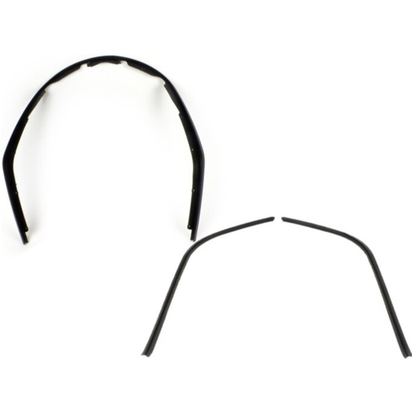 Leg shield beading set -MOTO NOSTRA Notte- Vespa Primavera (2013-), Vespa Sprint (2013-) - matt black 51263