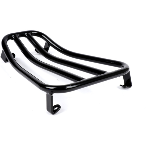 Floor board rack -MOTO NOSTRA V2.0, black shiny- for: Vespa GTS 125-300, GTV, GT