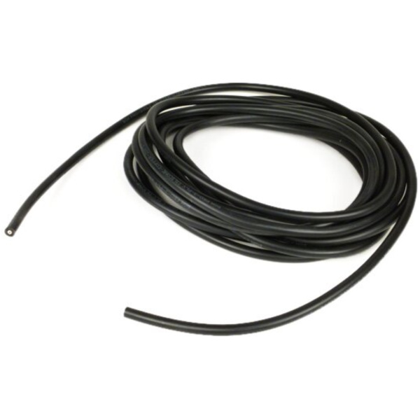 Ignition cable -BGM PRO, Ø=7mm- Silicone 3-ply, copper conductor 1,5mm², up to 200°C, black - 5m 51450