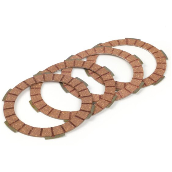 Clutch friction plate set -BGM PRO Superstrong Racing Red for: Vespa Smallframe