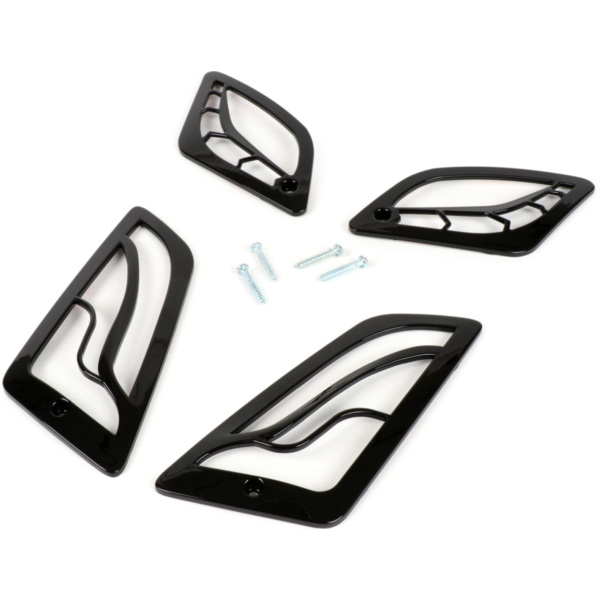 Indicator grill set -MOTO NOSTRA- for: Vespa GT, GTL, GTV, GTS 125-300 - shiny b