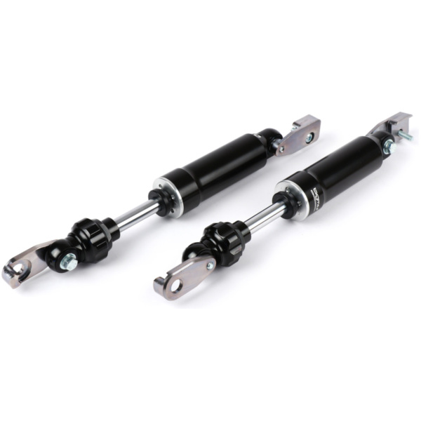 Stoßdämpfer-Set BGM Pro F16 Piaggio Ciao , Zusatzstoßdämpfer vorne, schwarz 51689