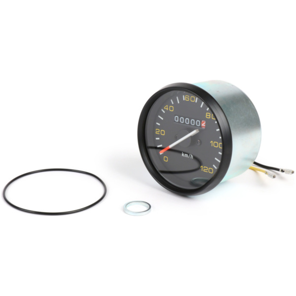 Speedo -BGM ORIGINAL- for: Vespa Ø=85mm - PX alt (till 1984) - 120km/h 51877