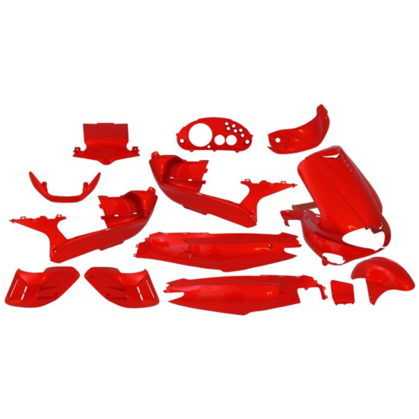 Verkleidungskit EDGE 15-teilig rot für Gilera Runner -2005 52531