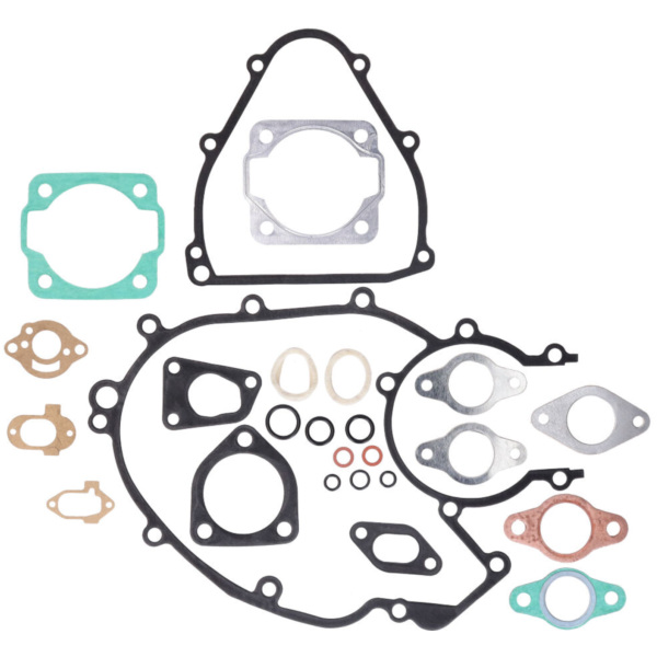 Dichtungssatz Motor Athena Aluminium, gummibeschichtet inkl. O-Ringe, Filzringe für Vespa Smallframe 50-125ccm, V50, 50N, PV, ET passend für Vespa V  50 V5SA1T 1977, 2,5 PS, 1,8 kw